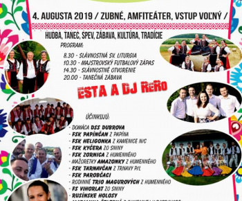 Festival Pid Dubrovou 2019