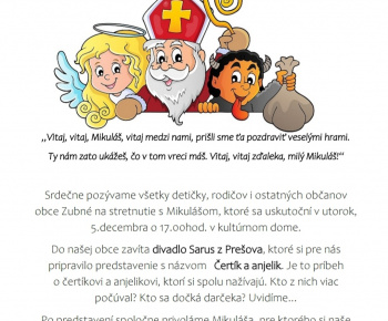 Aktuality / Privítanie Mikuláša - foto